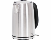 Adler AD 1340 elektrická konvice 1,7 l 2200 W Černá, Stříbrná