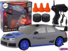 Sportovní auto na dálkové ovládání LeanToys R/C 1:24 Šedá...