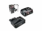 Bosch startovací sada 18V 1x 2,5Ah + rychlonabíječka AL 1...