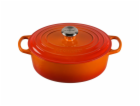 Le Creuset Signature Casserole oval 27 cm volcanic