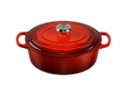 Le Creuset Signature Casserole oval 27 cm Cerise