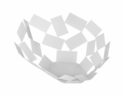 Alessi MT03 W Stanza dello Scirocco Centrepiece white