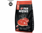PAN MIĘSKO Beef with goat M - suché krmivo pro psy - 9kg