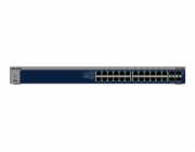 NETGEAR S3600 Series XS724TM - Přepínač - 2+/L3 Lite - inteligentní - 24 x 10/25 Gigabit Ethernet + 4 x 1 Gigabit / 10 Gigabit SFP+ - desktop, Lze montovat do rozvaděče