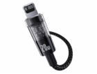 Baseus Gem Rychlonabíjecí kabel USB-C na iP 2 m 20 W černý