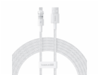 Baseus Gem Rychlonabíjecí kabel USB na IP 2,4A 2 m Bílá
