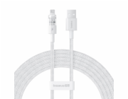 Baseus Gem Rychlonabíjecí kabel USB na IP 2,4A 2 m Bílá