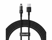 Baseus Gem Rychlonabíjecí kabel USB na IP 2,4A 2 m černý