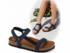 FOOTWEAR HEAVEN AD MED MF230091007 VELIKOST. 41 BARVA MODRÁ