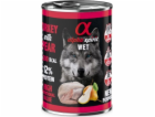 ALPHA SPIRIT WET Krůta s hruškou - mokré krmivo pro psy -...