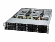 Supermicro UP SuperServer 521C-NR - Server - instalovatelný do racku 2U - 1-směrný - 1 x Xeon Silver 4509Y / a? 4.1 GHz - RAM 16 GB - SATA/SAS - vyměnitelný za chodu 3.5" zásuvka(y) - SSD 400 GB - NVM