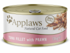 APPLAWS Natural Cat Food Tuna fillet with prawn - mokré k...