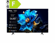 TCL P7K 55P7K televizor 139,7 cm (55") 4K Ultra HD Smart TV Wi-Fi Metalická 450 cd/m2