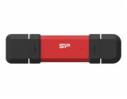 Silicon Power DS72 USB paměť 500 GB USB Type-A / USB Type-C 3.2 Gen 2 (3.1 Gen 2) Červená