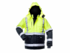 CIRIUS Bunda CANVAS HI-VIS FB-8946 žlutá, modrá, L