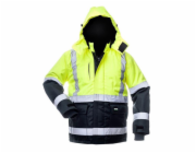 CIRIUS Bunda CANVAS HI-VIS FB-8946 žlutá, modrá, L