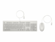 HP 225 Wired Mouse and Keyboard Combo G2 - Česká-Slovenská White