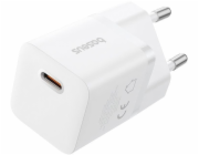 Baseus P10110909213-00 USB-C GaN5 mini 25W síťová nabíječka Bílá
