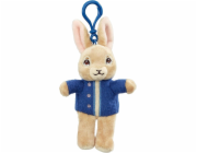 Rainbow Plyšová klíčenka králíček Petr v modré bundičce