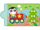 2Kids Toys Magnetická hra Třídění barev s dinosaurem