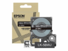 Epson LabelWorks LK-5BWJ - Bílá na matné černé - Role (1,...