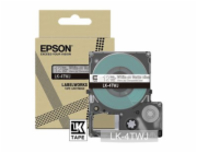 Epson LabelWorks LK-4TWJ - Bílá na matné průhledné - Role (1,2 cm x 8 m) 1 kazeta/y závěsný box - pásková kazeta - pro LabelWorks LW-C410, LW-C610