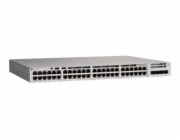 Cisco Catalyst 9200L - Network Advantage - přepínač - L3 - 48 x 10/100/1000 (PoE+) + 4 x 10 Gigabit SFP+ (uplink) - Lze montovat do rozvaděče - PoE+ (370 W)
