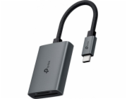 TP-Link UA430C čtečka karet USB 3.2 Gen 1 (3.1 Gen 1) Type-C Šedá