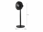 Stojanový ventilátor 2v1-  černý - DOMO DO8157