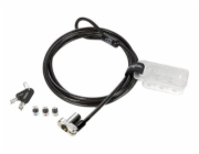 Bezpečnostní kabel Kensington Univerzální bezpečnostní kabel 3 v 1