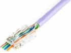 Digitus Průchozí zástrčka RJ45 (8P8C), kat. 5e, nestíněná...