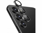 CRONG Tvrzené sklo pro Samsung Galaxy S24 čočka fotoaparátu černá