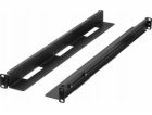 Lanberg Sada montážních lišt 650x1090mm černá AK-1902-B