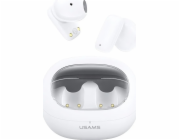 USAMS Sluchátka Bluetooth 5.3 TWS řady TD bílá