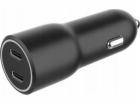 Gembird Nabíječka do auta 2xUSB-C PD 40W černá