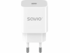 Savio 20W LA-09 USB-C QC, PD 3.0 nástěnná nabíječka