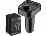 Extralink  FM vysílač do auta s funkcí nabíjení Smart Life 2xUSB-A černý