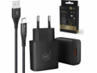 Extralink Sada Smart Life USB Type-A to Type-C, 200 cm, č...