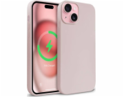 CRONG Magnetické pouzdro Color Cover – iPhone 15 MagSafe Sand Pink