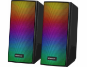 Defender Počítačové reproduktory SPITFIRE 2.0 6W LED USB