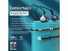 WEKOME Kabelová sluchátka řady Blackin - HiFi 3,5 mm Jack...