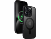 CRONG Kryt MagSafe Hybrid Frost MAG pro iPhone 16 Pro Max (černý)