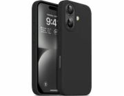 CRONG Barevný kryt iPhone 16 (černý)