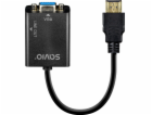 Savio HDMI-VGA adaptér se zvukem AK-76