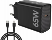 Rebeltec PD65W USB-C univerzální napájecí zdroj pro notebooky, smartphony, tablety, powerbanky a další zařízení s USB-C zásuvkou