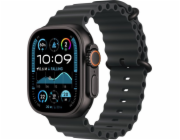 Apple Watch Ultra 2 GPS + Cellular, 49mm černé titanové pouzdro s Black Ocean Strapem