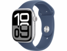 Apple Watch Series 10 GPS + Cellular, 42mm stříbrné hliní...