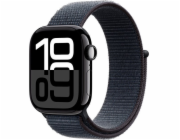 Apple Watch Series 10 GPS + mobilní, 42mm hliníkové pouzdro Onyx s inkoustovým sportovním páskem