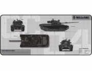 YENKEE Podložka pod myš DEFENDER WT90 - Limitovaná edice WORLD OF TANKS