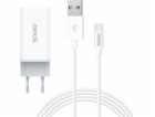Savio 65W GaN LA-07 nástěnná nabíječka s 1m kabelem USB-A...